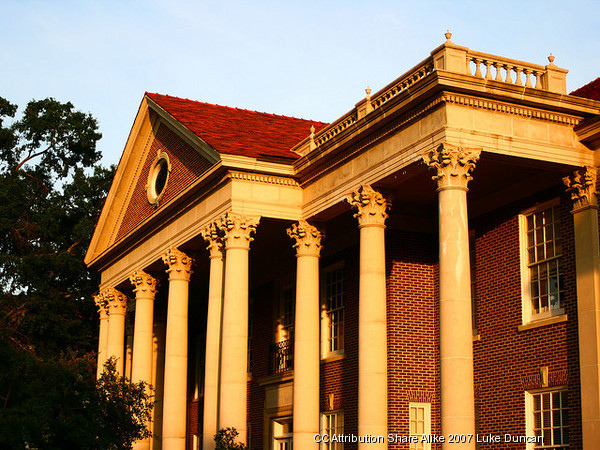 Bondurant Hall at the University of Mississippi