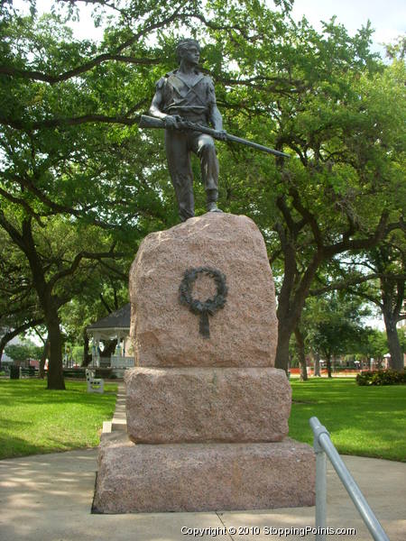 Confederate Soldier Firing Line Statue by Pompeo Coppini