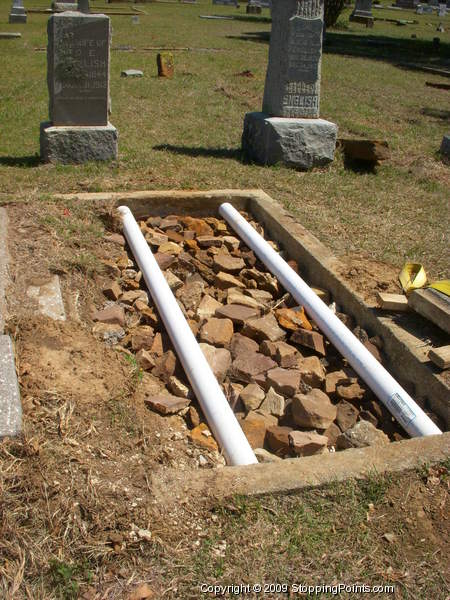 Grave Restoration - White's Chapel Cemetery