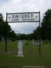 Swisher Cemetery Gate