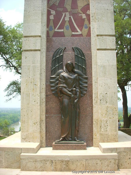 Art Deco Angel at Monument Hill