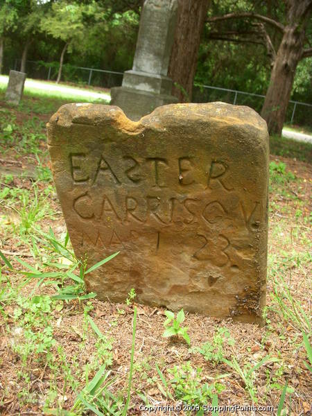 Easter Carrison Gravestone