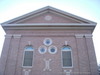 Gable and Front of Arlington Heights Lodge