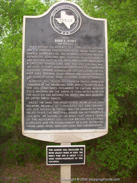 Bird's Fort Historical Marker