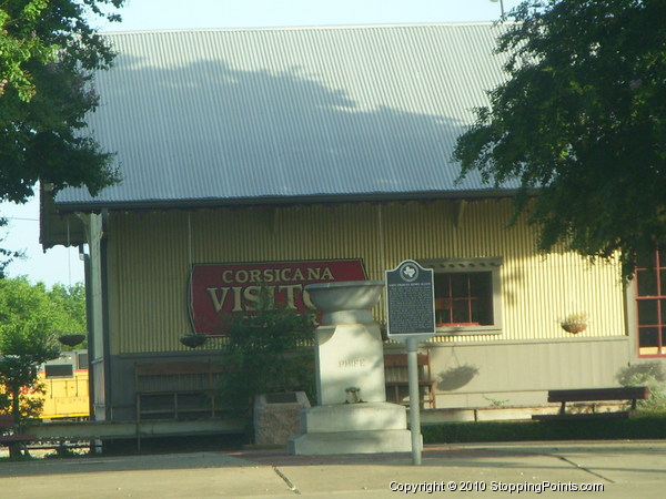 Corsicana Visitors Center and Captain Charles Henry Allyn