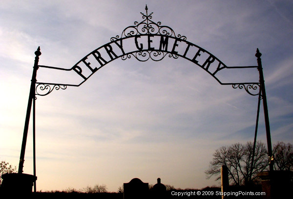 Perry Cemetery Gates