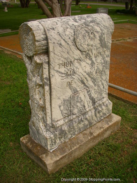 Thomas H. Harwe grave