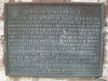 Old Baylor University Historical Marker