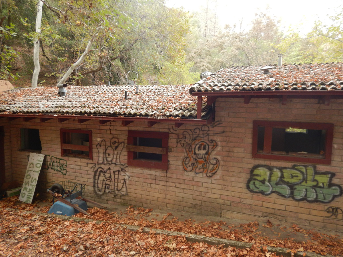 Bath House and Graffiti