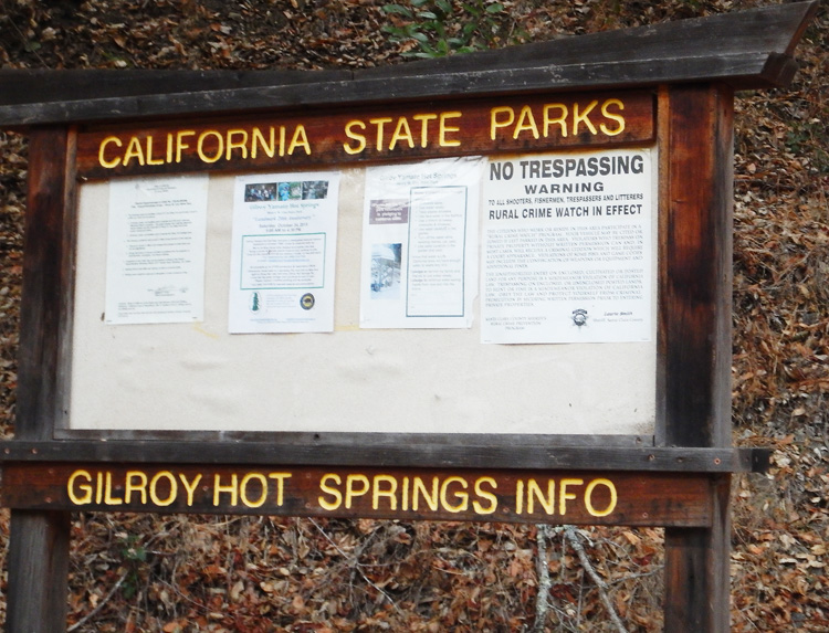 Gilroy Hot Springs, California State Park