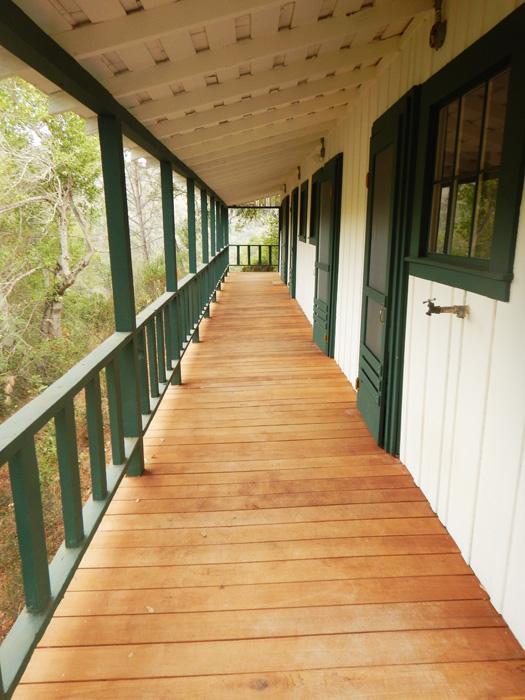 Texas Cabin Porch