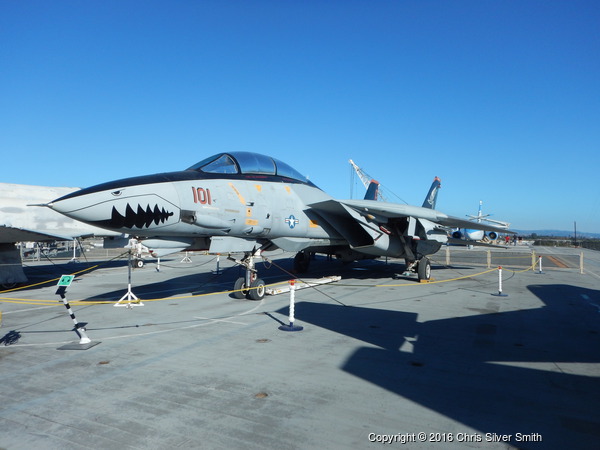 Fighter Jet on the USS Hornet