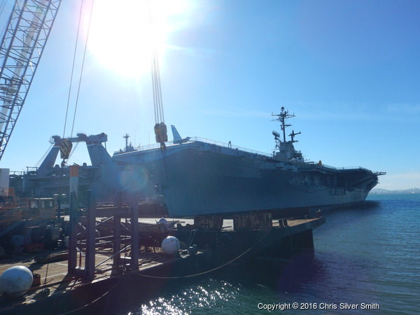 The Massive USS Hornet Carrier