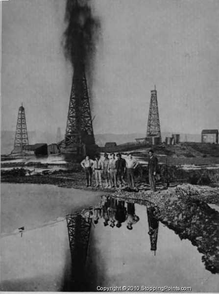 Lakeview Oil Well Gusher