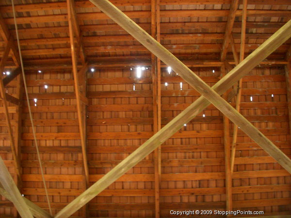 Interior Roof of Bridge