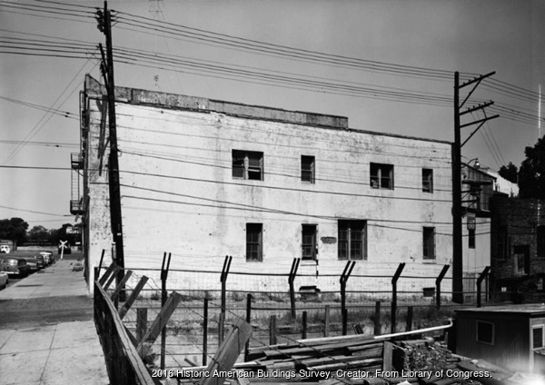 Side of Lady Adams Bldg.