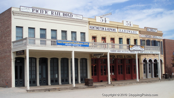 The Big Four Building in Old Sacramento