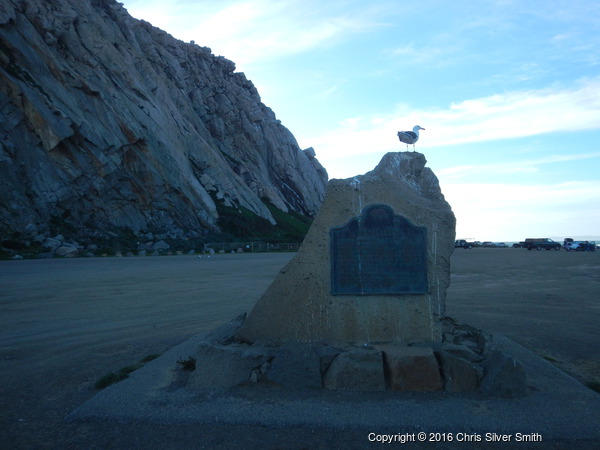 The Morro Rock Historical Marker