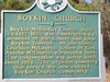 Boykin Church Historical Marker