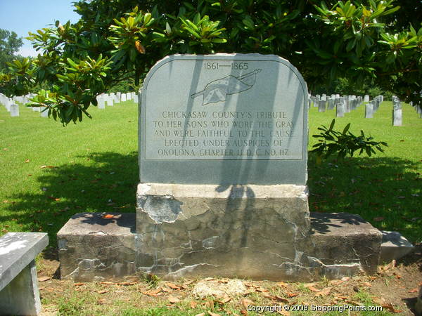 Chickasaw County Civil War Monument