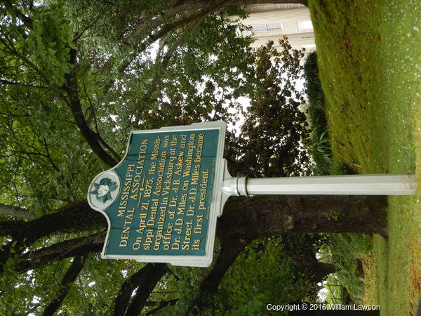 Mississippi Dental Association History Marker