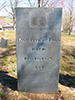 Jonathan Fogg Gravestone, Pittsfield, NH