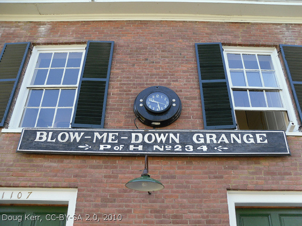 Blow-Me-Down Grange ~ P of H no. 234