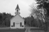 Indian Castle Church, BW