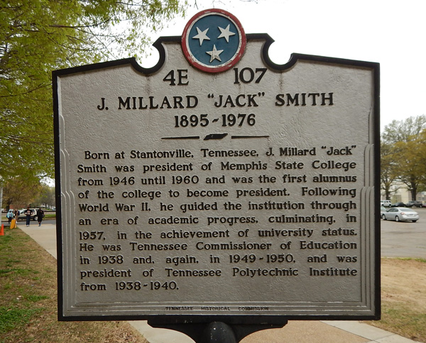 J. Millard Jack Smith Historical Marker