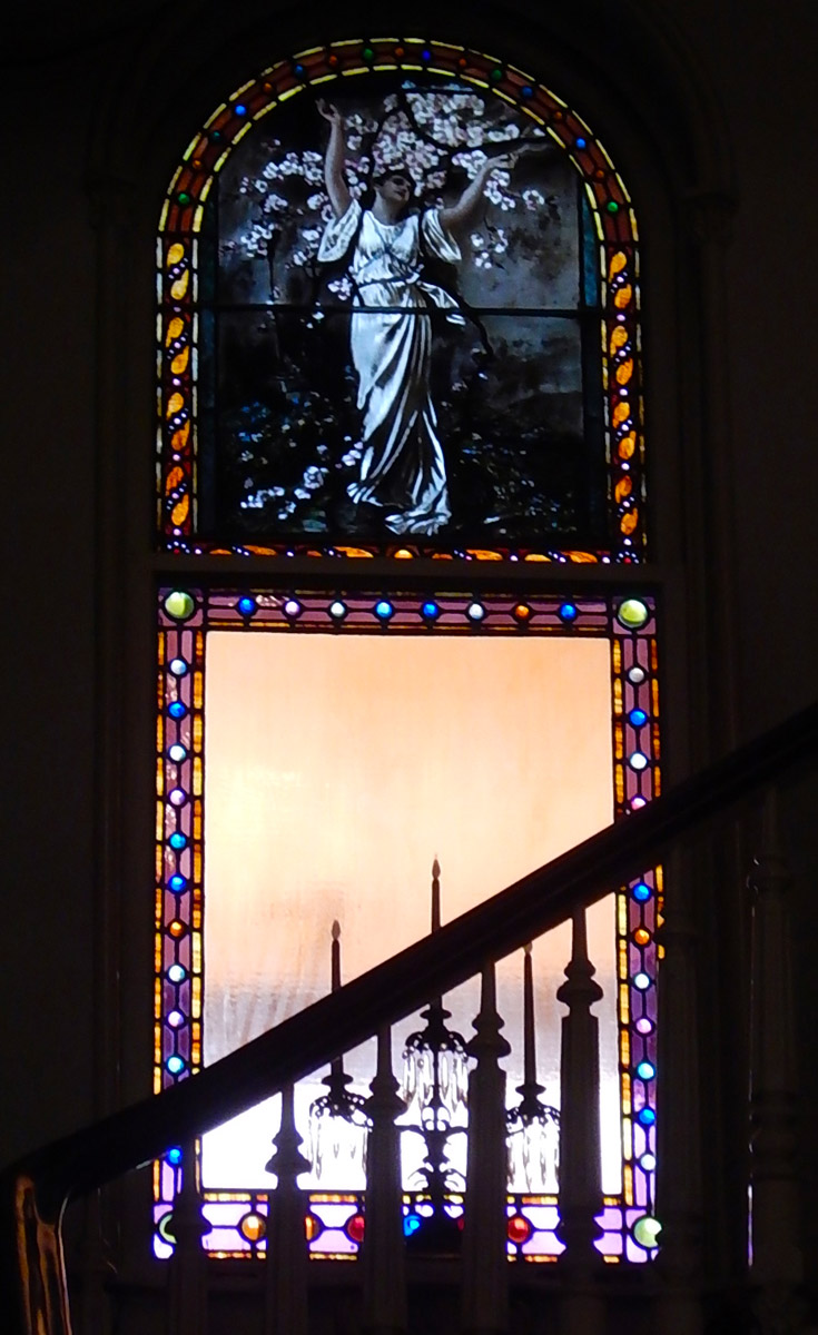 Stained Glass Window, Woodruff-Fontaine House
