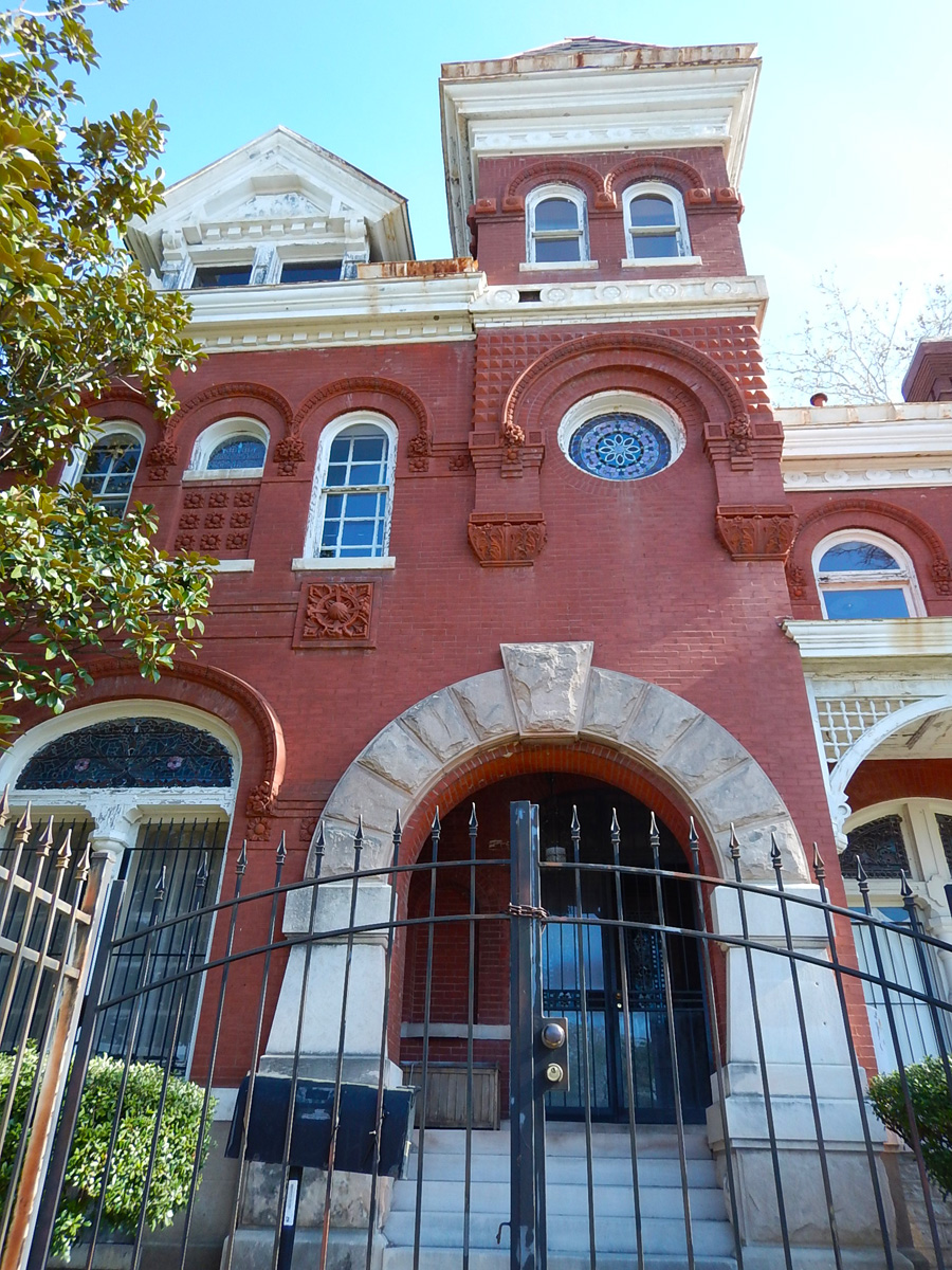 Lowenstein Mansion Entrance