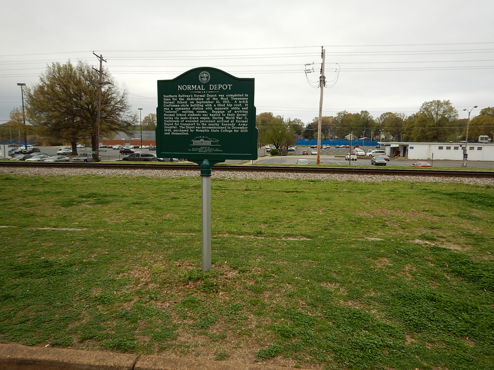 Normal Depot Historical Marker