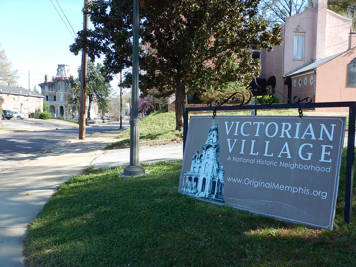 Victorian VIllage Sign