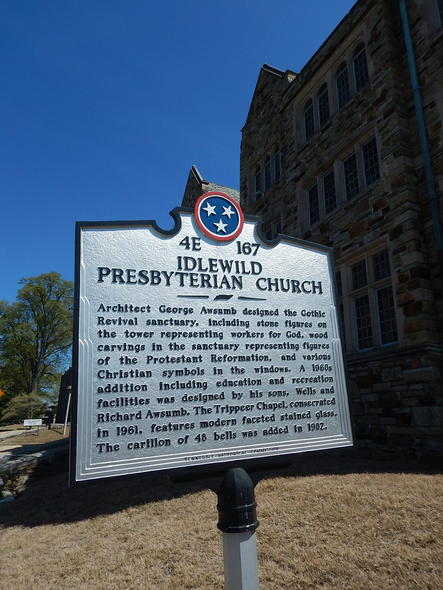 Idlewild Presbyterian Church Historical Marker