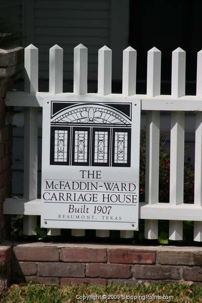 McFaddin-Ward Carriage House