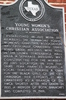 YWCA Historical Marker