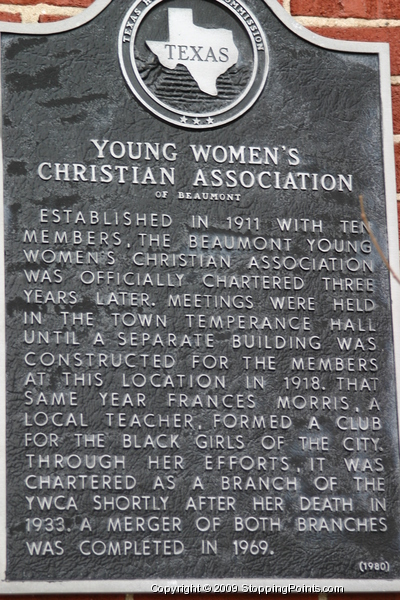 YWCA Historical Marker
