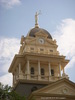 Clock Tower and Lady Justice atop Bell County Courthouse