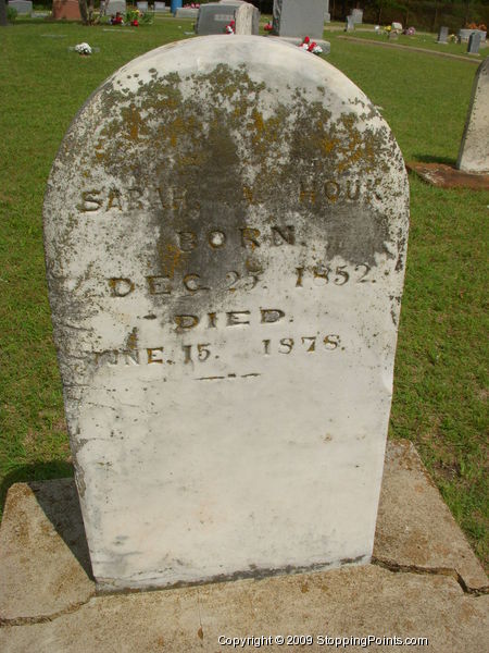 Sarah Houk Gravestone