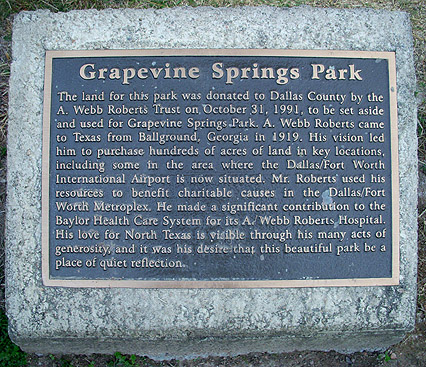Grapevine Springs Park - 5