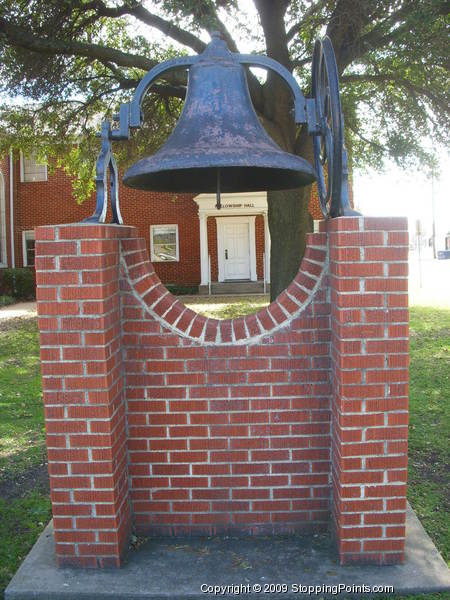 Old Bell at the 1st Baptist Church Plano