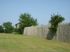 Wall at Fort Parker