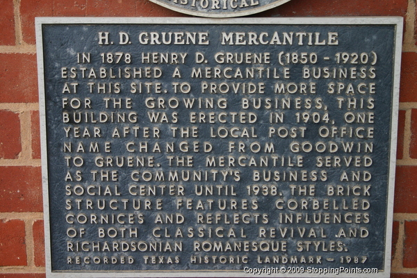 H.D. Gruene Mercantile