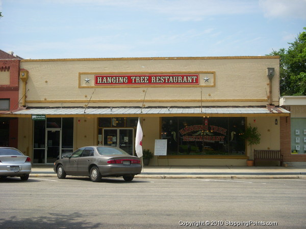 Hanging Tree Restaurant in Goliad, Texas