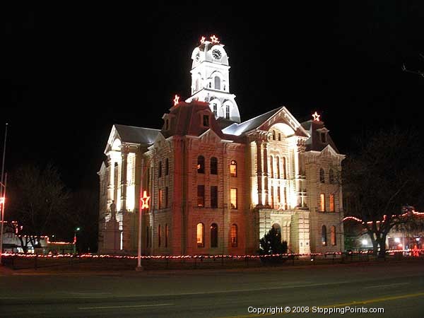 Courthouse in Hill County