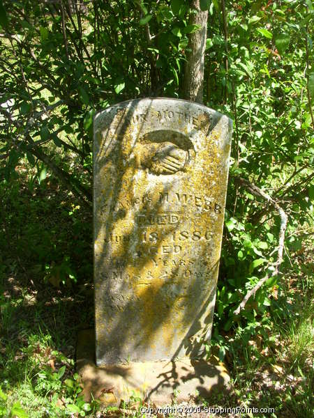 Francis M. Webb gravestone in Southlake Texas