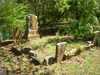 Old Sandstone Grave Markers in Southlake