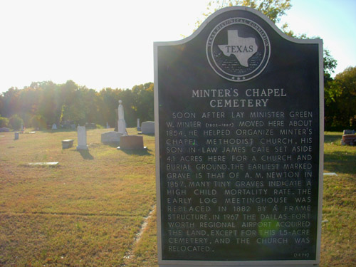 Minter's Chapel Marker