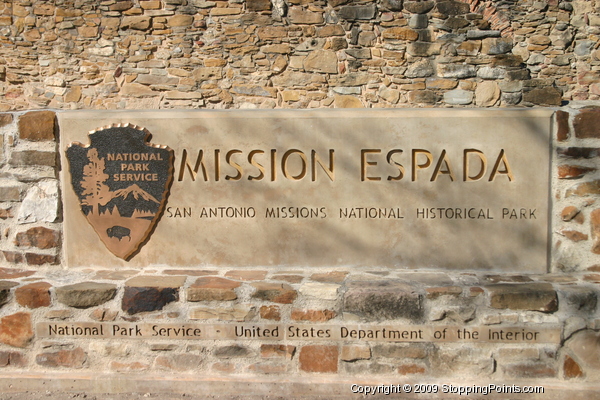 Mission Espada Sign