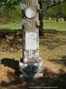 Mrs. D.E. Miller gravestone in Keller Texas